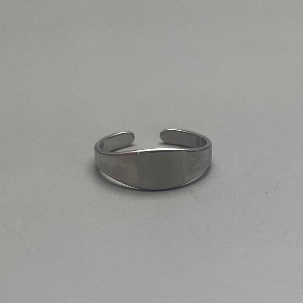 Y2k vintage silver simple